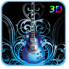 Guitar Live WallPaper icône