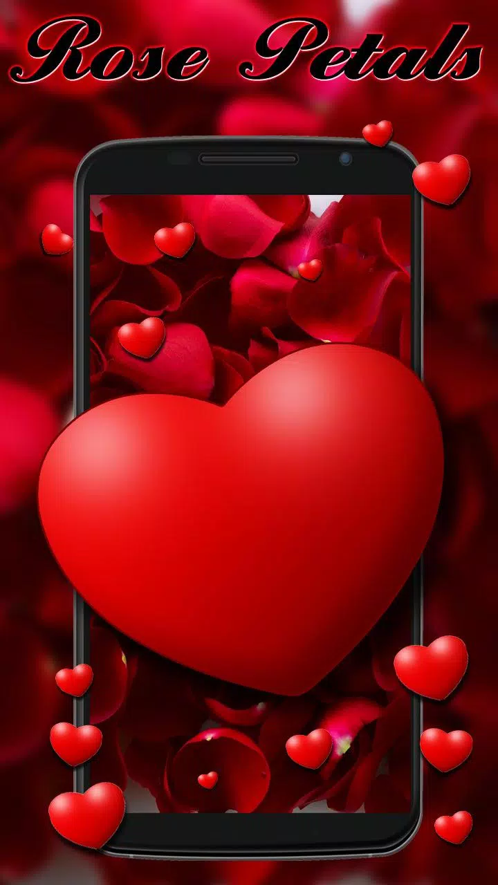 Rose Heart Live Wallpaper APK pour Android Télécharger