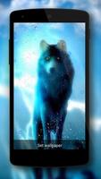 Wild Wolf Screen Poster