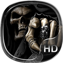 skull family live wallpaper HD APK