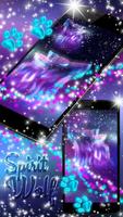 Night Sky Spirit Wolf Live Wallpaper скриншот 2