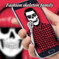 Fashion skeleton HD wallpaper poster