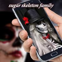 Sugar Skeleton live Wallpaper پوسٹر