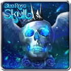 Blue Rose Skull Live Wallpaper icon