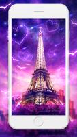 Romantique, tour Eiffel, HD capture d'écran 1