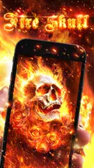 Fiery Skull Live Wallpaper APK download