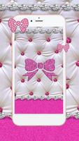 Pink bow Live Wallpaper capture d'écran 2