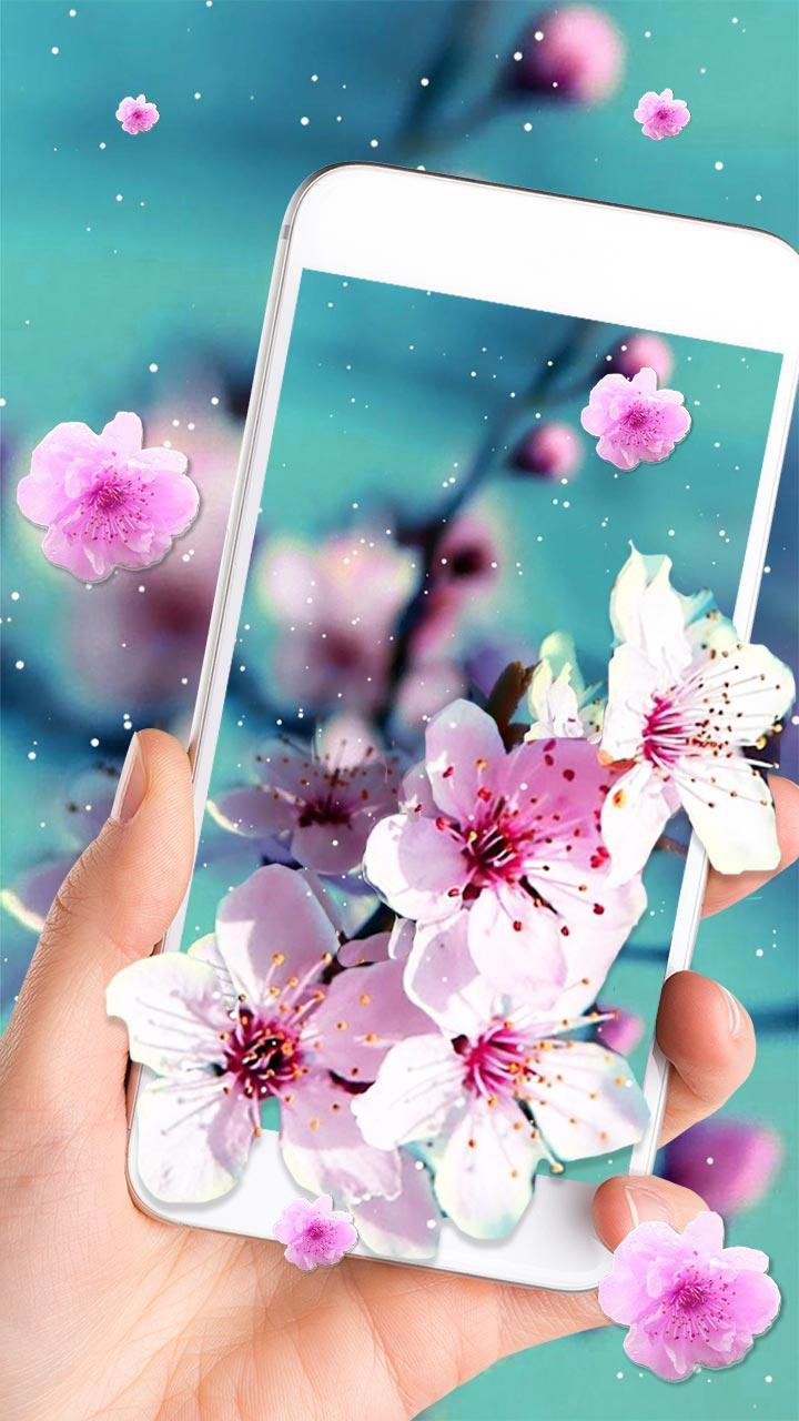 Luxus Sakura Live Wallpaper APK für Android herunterladen
