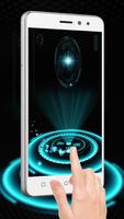 HD Hologram Tech Neon Live wallpaper syot layar 2