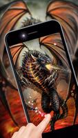 HD Fire Dragon Live Wallpaper পোস্টার