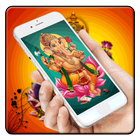 Ganpatiji God Live Wallpaper icono