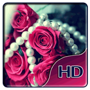 Rose and pearls Live Wallpaper APK