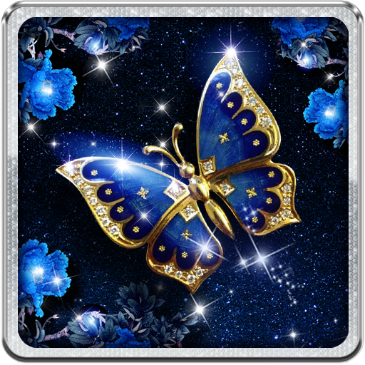 Blue Butterfly Live Wallpaper