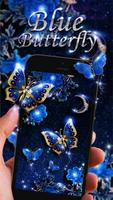 Blue Butterfly Live Wallpaper স্ক্রিনশট 1