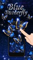 Blue Butterfly Live Wallpaper স্ক্রিনশট 2