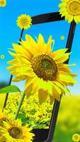 Sunny Sunflower 2D Android Live wallpaper 截图 2