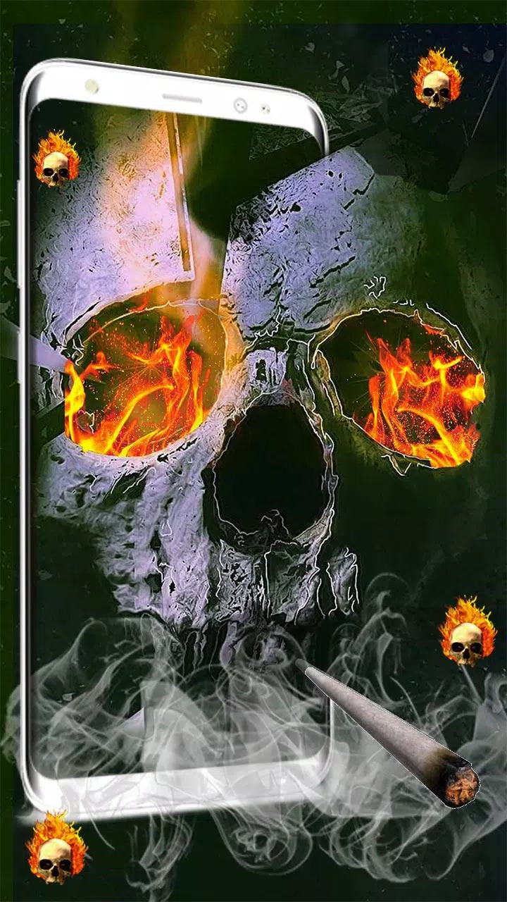 Fire Skull Deadly Android Live wallpaper APK for Android Download