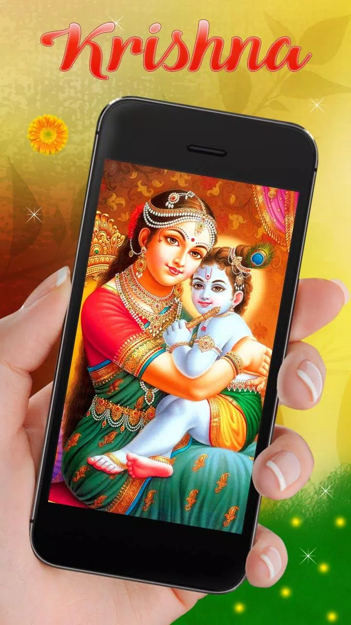 jai shree Radhe Krishna janmashtami Live wallpaper APK pour Android  Télécharger