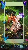 Pink anime Fairies Live Wallpaper syot layar 1