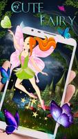 Pink anime Fairies Live Wallpaper 스크린샷 2