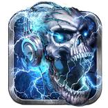 Electric Skull Live Wallpaper