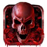 Cranio del Sangue Rosso carta da parati dal vivo icon