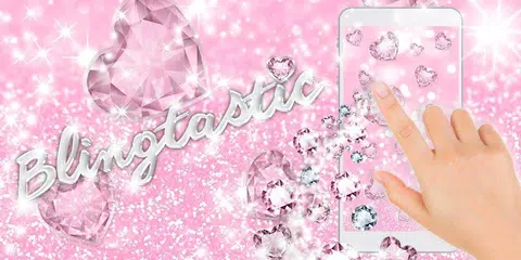 Pink Glitter Diamond Wallpaper APK download