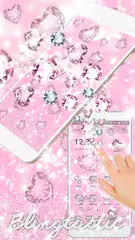 Pink Glitter Diamond Wallpaper APK download