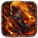Hell Burning Horse Live Wallpaper APK