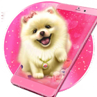 Cute Fluffy Puppy Live Wallpaper 圖標
