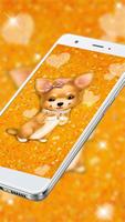 Cute Fluffy Puppy Live Wallpaper 截圖 1