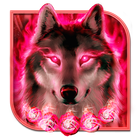 Angry Wolf Live wallpaper icono