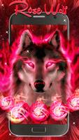 Angry Wolf Live wallpaper Poster