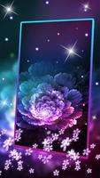 Beautiful Magic Flower Livewallpaper syot layar 1
