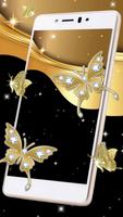 Sparkling Butterflies Live Wallpaper الملصق