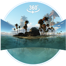Thème 3D Île tropicale (Panoramique RV) APK