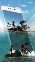 VR Panoramic Tropical Island 3D Live Wallpaper screenshot 1