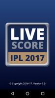 Live Score for IPL 2017 poster