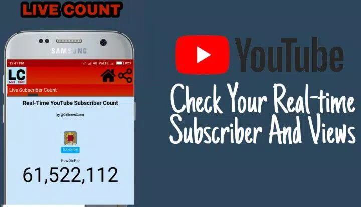 Live  Subscriber Count Apk Download for Android- Latest