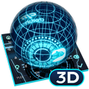 3D Next Tech Keyboard Theme APK