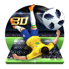 Icona 3D Brazil Football Keyboard
