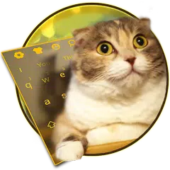 Скачать 3D Live chubby Cute Kitty Keyboard APK