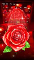 3D Love Rose Keyboard スクリーンショット 1