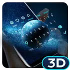 Lively Parallax Earth Keyboard icono