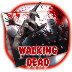 3D Live Walking Dead Zombie Keyboard
