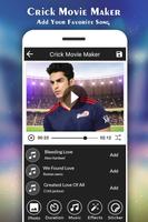 Cricket Photo Video Maker :IPL capture d'écran 2