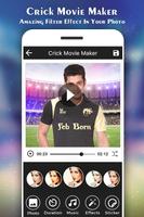 Cricket Photo Video Maker :IPL capture d'écran 3