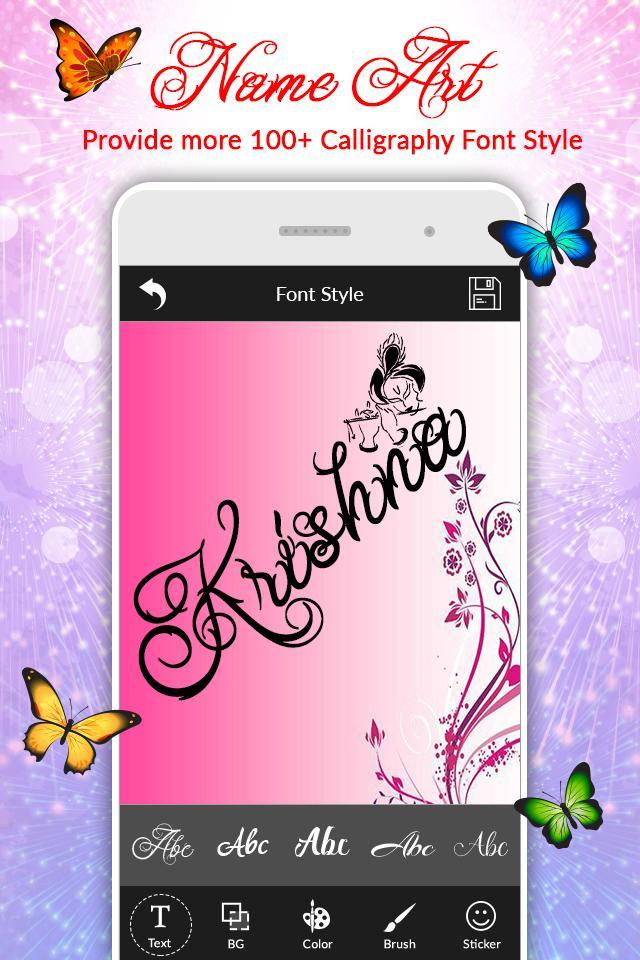 wallpapers Stylish Different Style Krishna Name Logo name art on pic stylish name for
