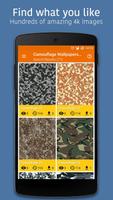 Camouflage Wallpapers 4K Affiche