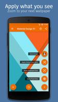 Material Design Wallpapers 4K captura de pantalla 1